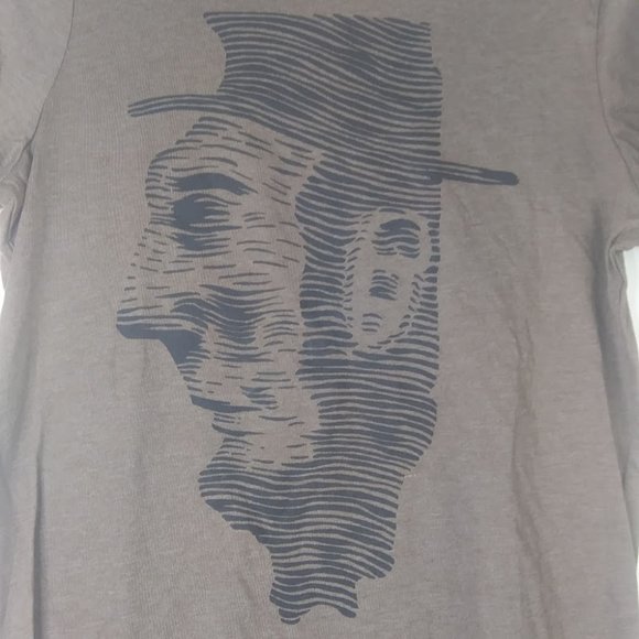 Transit Tees Chicago Abraham Lincoln Graphic Tee - Picture 2 of 2